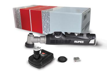 RUPES iBrid Nano Poliermaschine kurzhals - Kit mit Ladegerät und 2 Batterien