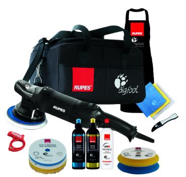 RUPES Exzenter-Poliermaschine LHR 15 ES 125mm - Luxus Kit
