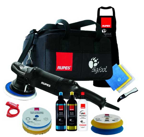 RUPES Exzenter-Poliermaschine LHR 21 Mark III 150mm - Luxus Kit